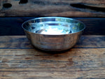 Polished Steel Shave Bowl